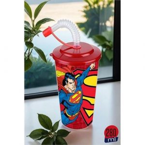 Transformacion Pipetli Superman Lisanlı Çocuk Bardağı 717216