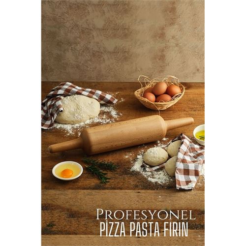 İndirimvar Fırıncı Pastacı Pizza Merdanesi Ahşap  XL 717360