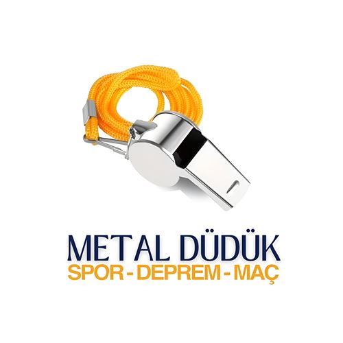 İndirimvar Metal Spor ve Deprem Düdüğü Sigefriedo Design 715684